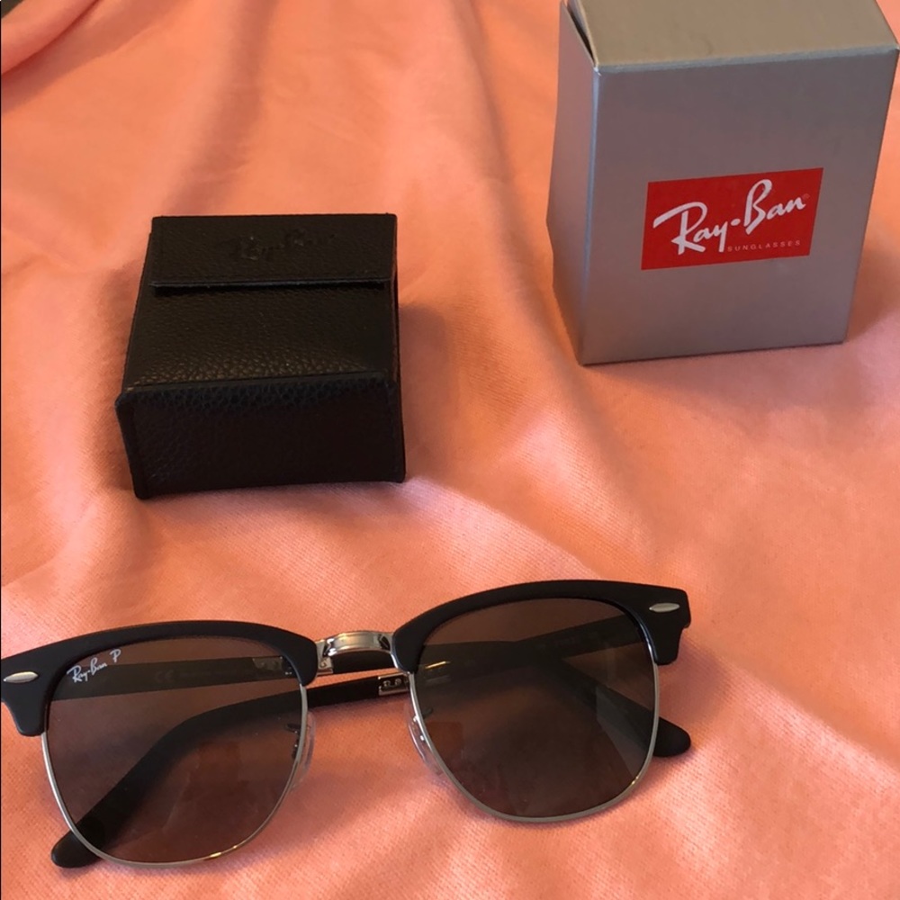 Ray-Ban Clubmasters foldable sunglasses